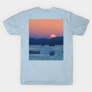Vintage sunset T-Shirt